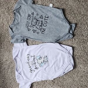 Set of 2 ... 24 month onsies